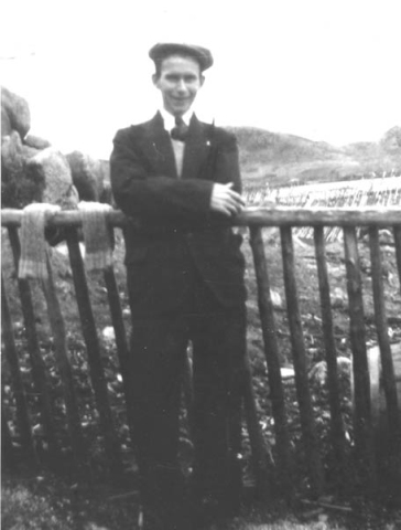 348: Dan Mulrooney. (circa 1938) [courtesy of Della (Norman) O'Leary]  - son of Patrick Mulrooney &amp;amp; Mary Jane Northover